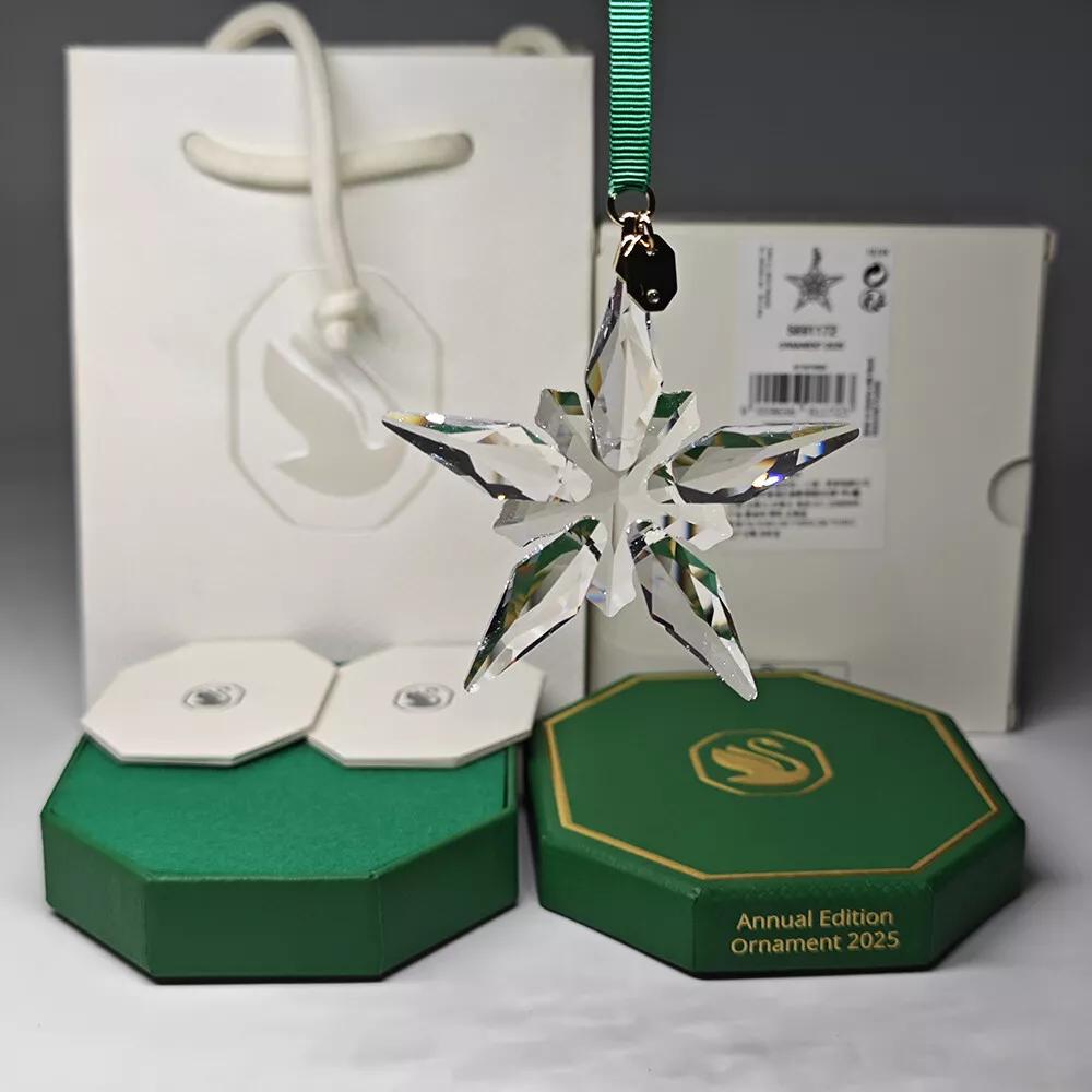 2025 Christmas Large Crystal Ornament Annual Edition Limited