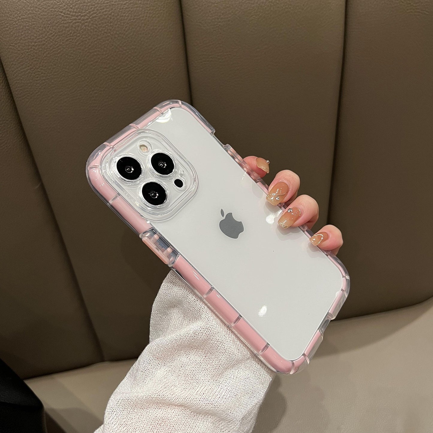 Nocturnal luminescence Clear Case for iPhone Anti-Yellowing Transparent Shockproof Bumpers Cases for iPhone