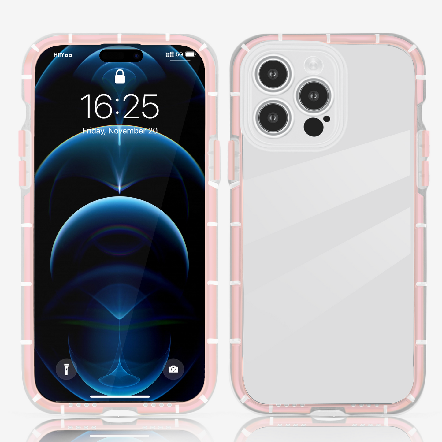 Nocturnal luminescence Clear Case for iPhone Anti-Yellowing Transparent Shockproof Bumpers Cases for iPhone