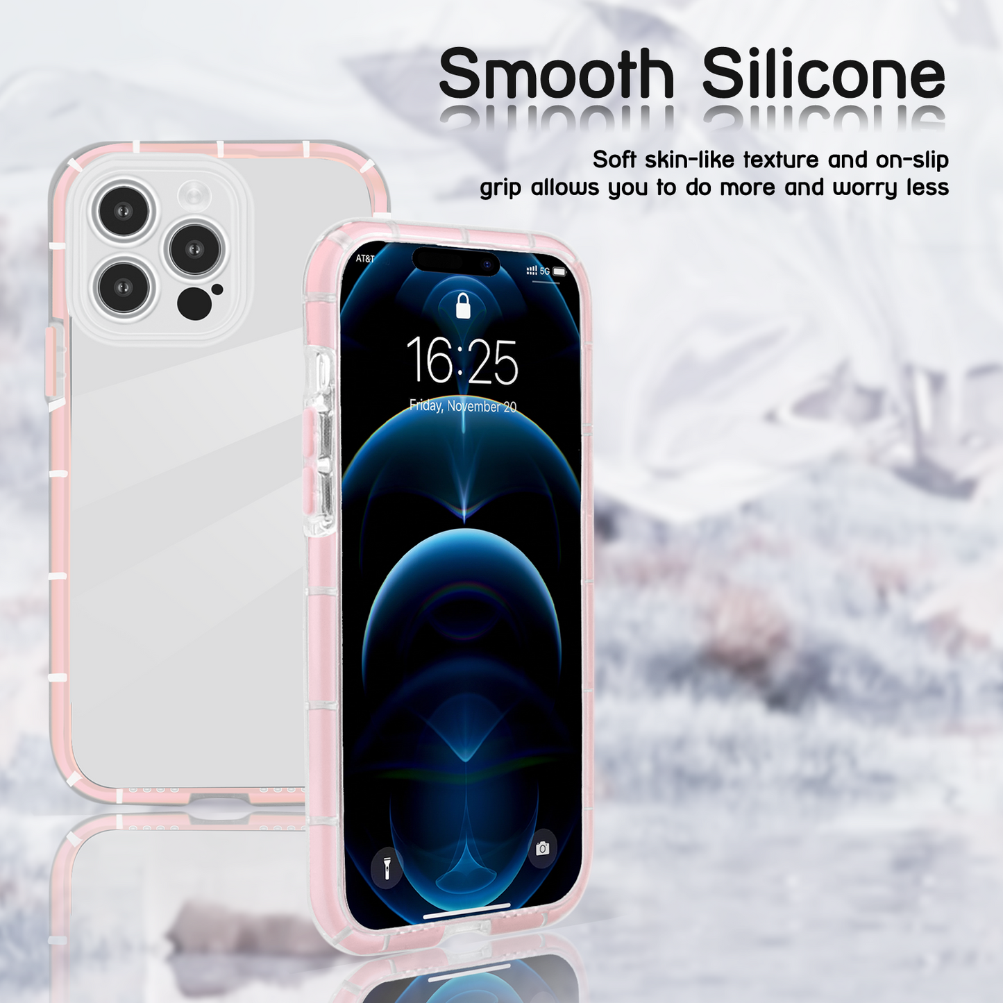 Nocturnal luminescence Clear Case for iPhone Anti-Yellowing Transparent Shockproof Bumpers Cases for iPhone